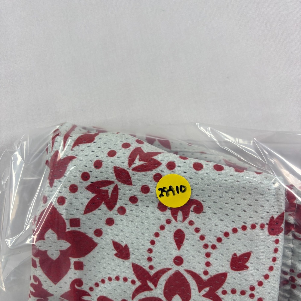 Kinetic Kings Shorts Mens Medium Gray Red Paisley Graphic Athletic Gym - Picture 10 of 10